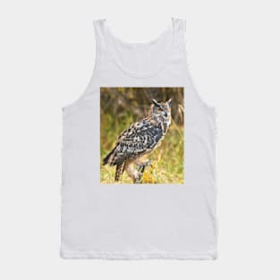 Eurasian Eagle Owl Tank Top